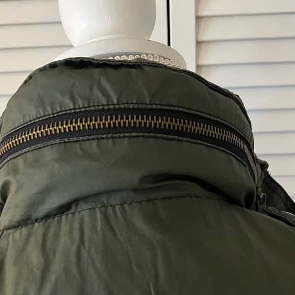 MICHAEL Michael Kors Green Anorak Jacket with hood size XS - Picture 6 of 9